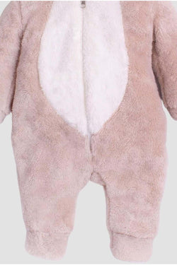 KışlıkTatlı Peluş Ayıcık Nakışlı Welsoft Tulum