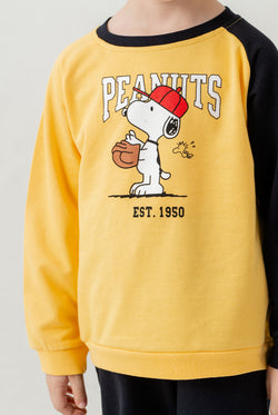 Erkek Çocuk Peanuts Baskılı 2’li Spor Takım 2-6 Yaş